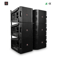 L-VTX G28 subwoofer dj 18 inci, speaker audio profesional, kabinet speaker luar ruangan, array garis subwoofer bass ganda
