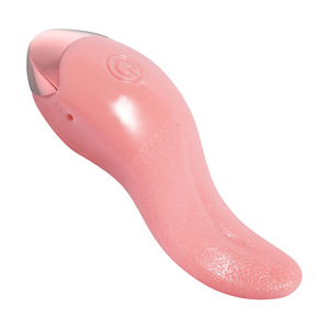 <span class=keywords><strong>Vibratore</strong></span> Realistico Riscaldante in Silicone Morbido per Donne con Stimolazione Clitoridea a Lingua, 100% Impermeabile, Colore Carne - Product Image 2