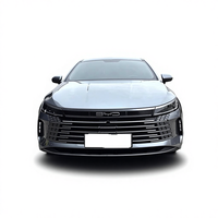 BYD Destroyer 05 Dmi55KM Voiture d'occasion Moteur 1.5L Turbo Transmission E-CVT Hybride Rechargeable Conduite à Gauche Cuir Foncé Berline R17 2022
