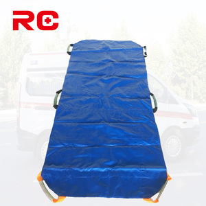 Alat Medis Stretcher Lunak Pengangkut Pasien Darurat Stretcher Lipat Dengan Pegangan Angkat - Product Image 6