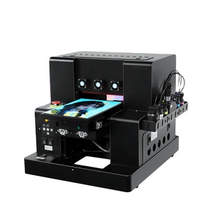 Kỹ thuật số 6 màu <span class=keywords><strong>mini</strong></span> kích thước giường phẳng Tự làm thẻ Acrylic thủy tinh da kim loại in ấn phẳng máy in <span class=keywords><strong>UV</strong></span> A4 cho Epson xp600 đầu in - Product Image 1