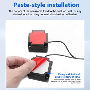 XMSJSIY Mini Computer <strong>Speaker</strong> 3.5mm TRS Input Volume Control USB Powered Stereo Bass Boost 6W for PC Laptop Phone Notebook -1.2M - Product Image 4