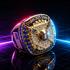 Anillos <span class=keywords><strong>de</strong></span> Campeonato <span class=keywords><strong>de</strong></span> Fútbol con Moissanita, Elegantes, Nuevos, Clásicos, <span class=keywords><strong>de</strong></span> Buena Calidad, Creativos, Grises, Personalizados - Product Image 6