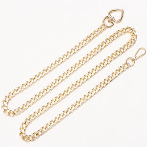 Cadena de cintura de metal dorado, cinturón de una sola capa con hebilla de corazón, cinturón de falda versátil y moderno para mujer, cinturones de boda para adultos - Product Image 4