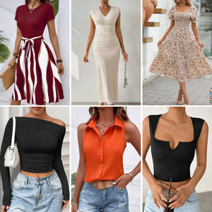 2025 HLY Stock all'ingrosso <span class=keywords><strong>di</strong></span> bulk nuovi balle vestiti per abiti da donna <span class=keywords><strong>di</strong></span> <span class=keywords><strong>marca</strong></span> mista sconto <span class=keywords><strong>abbigliamento</strong></span> donna - Product Image 3