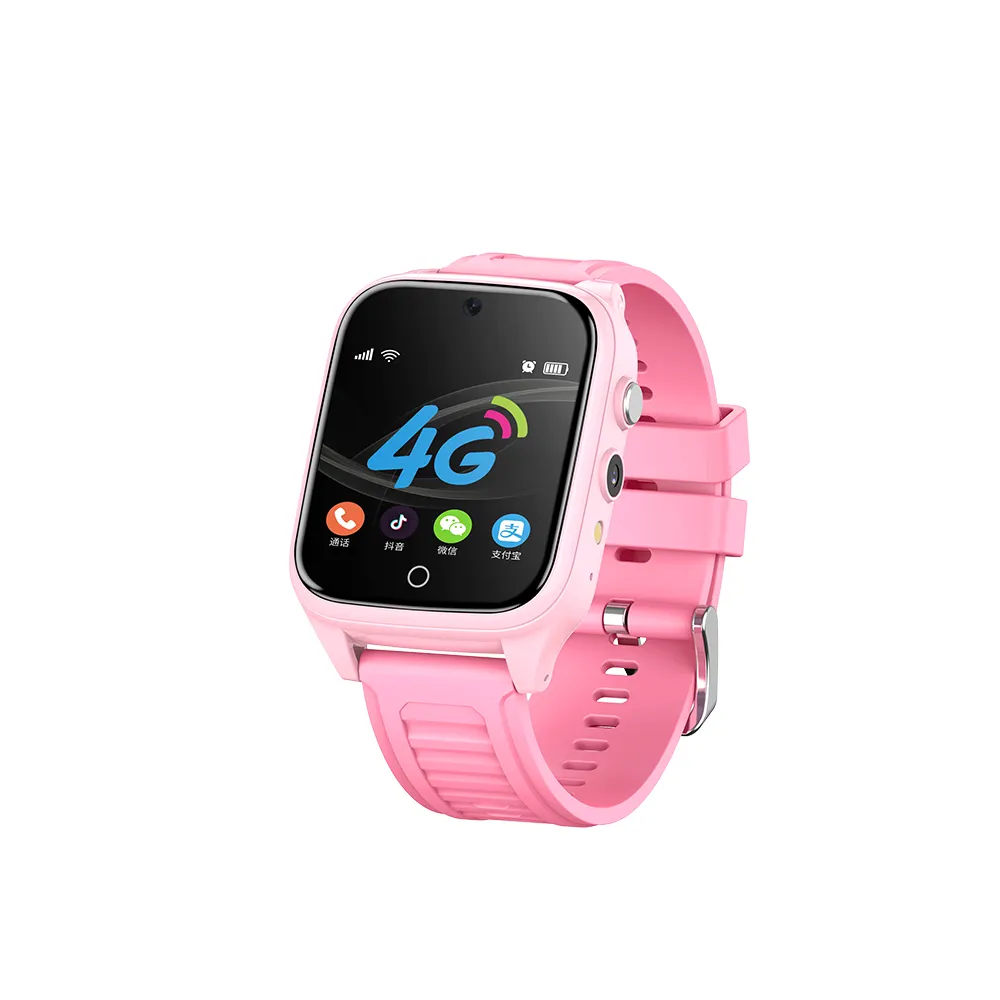 2022 Kids Smartwatch HD Camera Video Call GPS Waterproof IP67 MX39 1.54" Screen 1G+16G SIM Wifi 4G Color Tracking Smart Watch