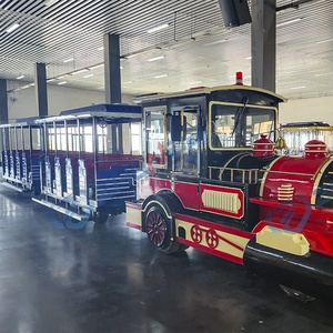 <b>Outdoor</b> Electric Trackless <b>Train</b> Ride for Kids Fun Indoor Amusement in Shopping Malls Tourist <b>Train</b> Special Transportation - Product Image 5