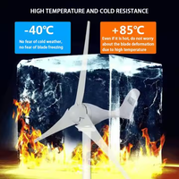Générateur de vent 1000w à basse vitesse 300w triphasé AC à aimant permanent éolienne 300w