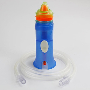 Irrigador Nasal Manual Koa Azul con Tubo para Adultos y Niños, Uso Doméstico - Product Image 3