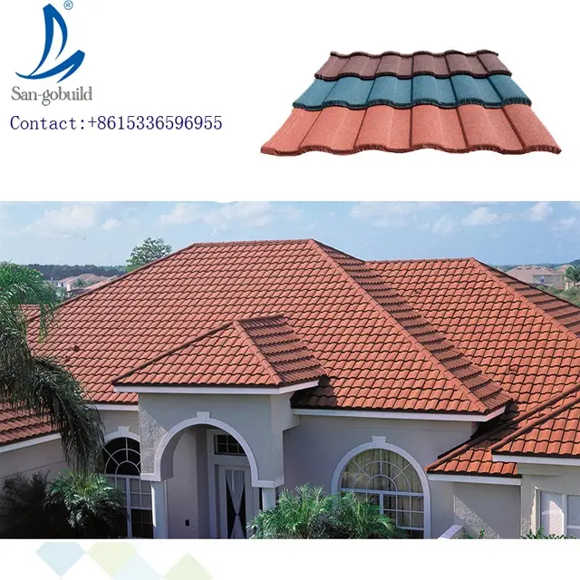 Alu-Zink-Dach platte Lagos Owerri glasierte Dachziegel Arten von Aluminium-Dach bahnen in Nigeria