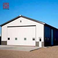 Structure en acier léger pour entrepôt industriel, construction préfabriquée en acier au carbone Q235/Q345