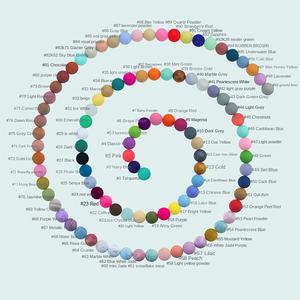 ลูกปัดพีวีซีสำหรับเด็กทารกลูกปัดลูกปัดซิลิโคนพีวีซี9มม. เลือกได้อย่างเข้มงวด - Product Image 4