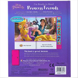 Je suis prêt <span class=keywords><strong>à</strong></span> <span class=keywords><strong>lire</strong></span> Princess Friends Sound Book 10 Appuyez sur les boutons Livre sonore pour enfants - Product Image 4