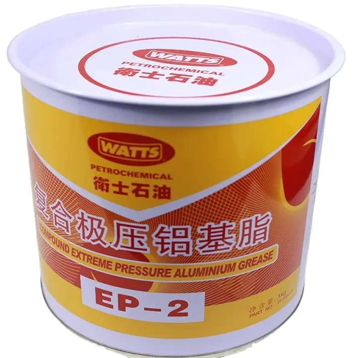 Graxa de óleo lubrificante petroquímico de alta temperatura WATTS EP-2 1kg de Guangdong, China