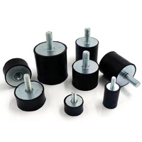 Support anti-vibration à vis en caoutchouc de type mâle, prix d'usine, personnalisé