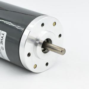 TYHE 미니 50mm <span class=keywords><strong>12v</strong></span> 24v 저토크 80mnm 고출력 50w 고속 6000rpm 영구 마이크로 브러시드 <span class=keywords><strong>DC</strong></span> 기어 모터 CE Rohs 인증 - Product Image 2