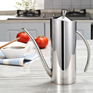 A goccia In Acciaio Inox A Prova di Oliva Vasetto di Olio Pentola Olio Dispenser - Product Image 2