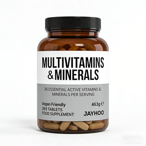 Complément multivitaminé et minéral OEM, 365 comprimés végétaliens - 26 vitamines et minéraux essentiels pour un soutien nutritionnel quotidien - Product Image 1