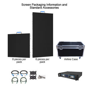 Schermo <span class=keywords><strong>LED</strong></span> Curvo Intelligente QIANFAN P1.9 P2.6 P3.9 per Interni ed Esterni, Noleggio Eventi, Display Video Wall Senza Effetto Nero - Product Image 4