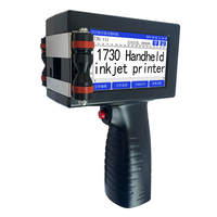 Imprimante à jet d'encre portable Yaomatec 1730P pour l'impression de la date d'expiration, du numéro de lot, du code QR sur carton, bouteille en plastique, métal