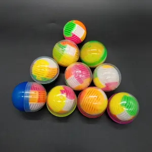 Fabrik preis Kunststoff montiert runde Puzzle Ball Lernspiel zeug für Kapsel