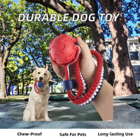 Vendeur chaud haute élastique en Nylon balle d'entraînement remorqueur corde Durable résistant aux morsures et Non toxique chien jouet à mâcher