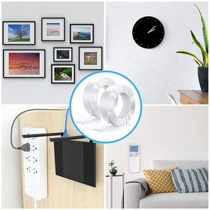 Mạnh mẽ có thể tháo rời Acrylic Nano hai mặt băng có thể giặt tái sử dụng chết cắt loại cho nhà xe điện thoại gắn không có dư lượng trái - Product Image 6