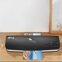 Laminateur de poche OL200 format A4, 80-125 microns, système à 2 rouleaux, machines à plastifier à chaud et à froid pour photos, pour la maison, l'école, le bureau