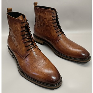 <span class=keywords><strong>Stivali</strong></span> <span class=keywords><strong>Chelsea</strong></span> Classici di Lusso Personalizzati per <span class=keywords><strong>Uomo</strong></span>, Stivaletti alla Moda con Fibbia, Nero e Marrone, in Vera <span class=keywords><strong>Pelle</strong></span>, Calzature Eleganti a Gambale Alto - Product Image 2