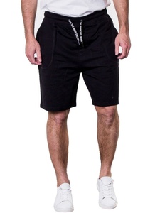 Pantalones cortos de ocio de lana de algodón de punto con cintura elástica antiarrugas para hombre 2021 - Product Image 2