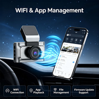 Caméra embarquée avec enregistrement HD, commande tactile, connectivité Wi-Fi, diffusion en direct plein écran, double objectif et contrôle Wi-Fi