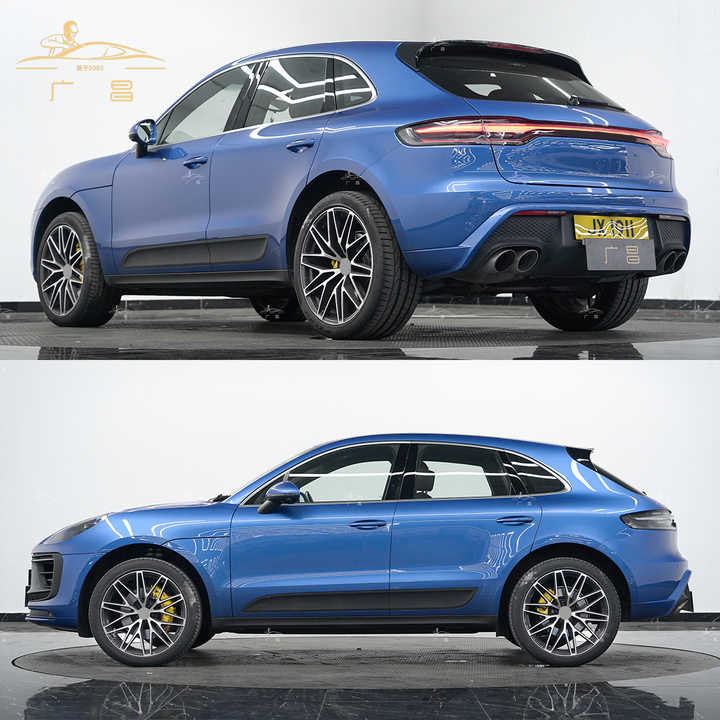 Per Porsche Macan 2014-2017 ABS fumo nero Auto fanale