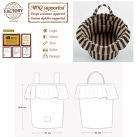 Sac à bandoulière pour maman, pliable et peu encombrant, sac de rangement pour poussette, sac fourre-tout pour les promenades quotidiennes, fabriqué en usine BSCI, MOQ flexible, personnalisable