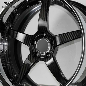 ล้อแม็กซ์คาร์บอนไฟเบอร์แบบฟอร์จสั่งทำพิเศษสำหรับรถ RS6 Mercedes ขนาด 18x8 18x9 19x8.5 - Product Image 2