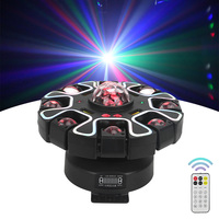 Thunder Sixteen Arm Moving Head Bühnenlicht 260W RGBW 4-in-1 Magic Ball LED mit RGB Strobe Farbwäsche für Club-Events