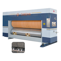 Machine de découpe rotative à fentes pour carton ondulé, impression flexographique sur boîte en carton 3 couleurs