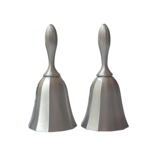 Cloche de service rétro en alliage de zinc brillant, à manivelle, pour la décoration de la maison, des bars et des restaurants, attirant la prospérité - Product Image 4