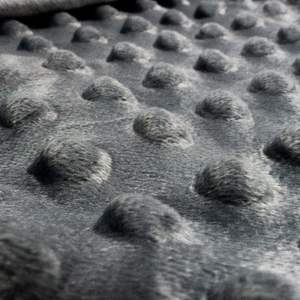 Couverture de thérapie lestée de haute qualité en minky à pois, 12 lb, avec housse amovible, personnalisable en usine - Product Image 4