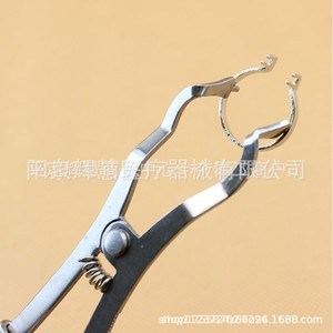 Forceps de modelage dentaire en microfibre, en acier inoxydable, avec poignée moletée manuelle, instrument chirurgical dentaire - Product Image 3