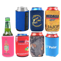 Housse isotherme personnalisée en néoprène pour bouteille de bière ou canette, format slim, 12 ou 16 oz