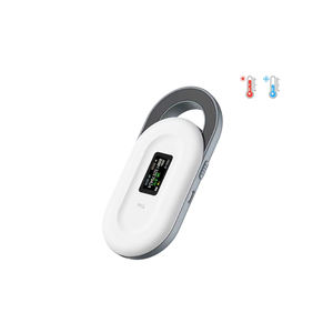 동물 <span class=keywords><strong>RFID</strong></span> 열칩 센서 개 고양이 소 말 ID 태그 FDX-B 타입-C 커넥터 8cm 판독 범위 ABS 134.2kHz 온도 리더 - Product Image 2