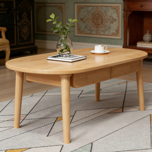 Usine de meubles, prix bas, personnalisation, stock important, dropshipping, table basse design, meubles de salon, table basse en bois. - Product Image 5