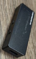 DAC/AMP portable en métal mat 32 bits 768 kHz PCM Type C 3,5 mm avec commutateur de gain HiFi sans perte Plug & Play pour mise à niveau d'écouteurs de niveau d'entrée