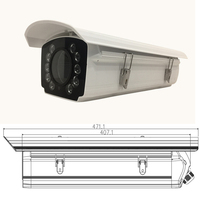 Carcasa de luminum para calefactor, accesorios de ventilación de 66 A