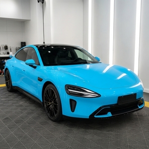 <span class=keywords><strong>Film</strong></span> de protection pour voiture Ocean <span class=keywords><strong>Lagoon</strong></span> <span class=keywords><strong>Blue</strong></span> TPU, vinyle aliphatique TPU à changement de couleur, sans bulles, avec technologie Air Release, pour personnalisation DIY et protection du véhicule - Product Image 2