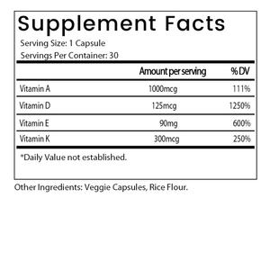 Capsules de vitamines D+A+K+E personnalisées à succès pour adultes – Compléments alimentaires à base de plantes (OEM/ODM) - Product Image 2