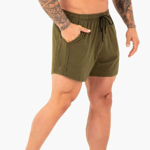 2024 été hommes décontracté Jogging Shorts respirant Design innovant forte demande solide motif uni teint Jogging porter des vêtements - Product Image 5