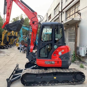 Mini-excavatrice Kubota 155 d'occasion du Japon, 5 tonnes, petite pelle, moteur Kubota d'origine, pour travaux de jardinage, de municipalité et de construction de canalisations. - Product Image 1
