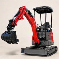 China Nieuwe 2,0 Ton Mini Graafmachine, Mini Rupsgraafmachine, Aardverzetmachines, Mini Graafmachine Te Koop