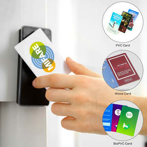 ミニタグ NFC & RFID を搭載したスクラッチオフ式スマートカード、プリペイド電話のクレジットチャージギフトカード用途向け - 防水 - Product Image 3